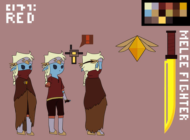 3 Chibis + weapon + 2 zoom-ins